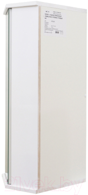 Шкаф с зеркалом для ванной Misty Лилия 34 / Э-Лил08034-014бф (подвесной)