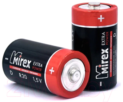 Комплект батареек Mirex 23702-ER20-E2 (2шт)