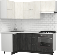 

Готовая кухня S-Company, Клео крафт 1.2x2.0 левая