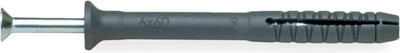 Дюбель-гвоздь ЕКТ Потайной 6x60 / VZ010631 (150шт, полипропилен) - 