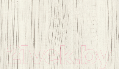 Стеллаж Hype Mebel Квадро 50x170 (белый/древесина белая)
