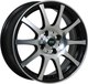 Литой диск Megami MGM-2 14x5.5 4x100мм DIA 73.1мм ET 35мм BKF - 