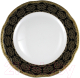 Тарелка столовая глубокая Cmielow i Chodziez Bolero Carmen / G257-0731090 (черный) - 