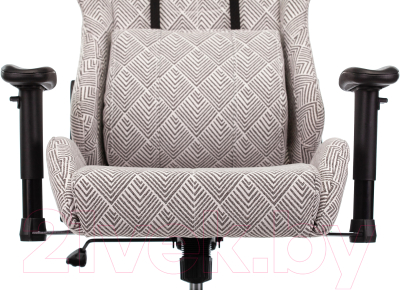 Изображение товара Кресло геймерское Бюрократ Zombie Viking Loft с подголовником (серый Loft ромбик)