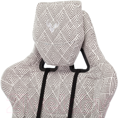 Изображение товара Кресло геймерское Бюрократ Zombie Viking Loft с подголовником (серый Loft ромбик)