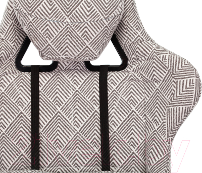 Изображение товара Кресло геймерское Бюрократ Zombie Viking Loft с подголовником (серый Loft ромбик)