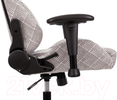 Изображение товара Кресло геймерское Бюрократ Zombie Viking Loft с подголовником (серый Loft ромбик)