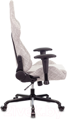 Изображение товара Кресло геймерское Бюрократ Zombie Viking Loft с подголовником (серый Loft ромбик)