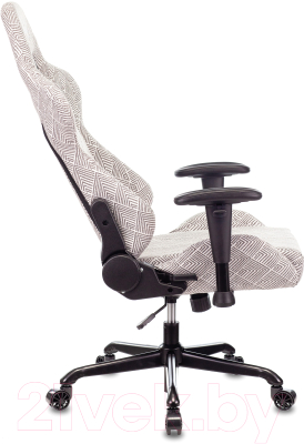 Изображение товара Кресло геймерское Бюрократ Zombie Viking Loft с подголовником (серый Loft ромбик)