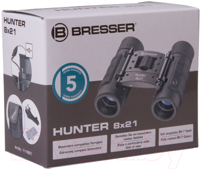 Бинокль Bresser Hunter 8x21 / 1110821
