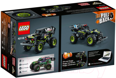 Конструктор инерционный Lego Technic Monster Jam Grave Digger / 42118