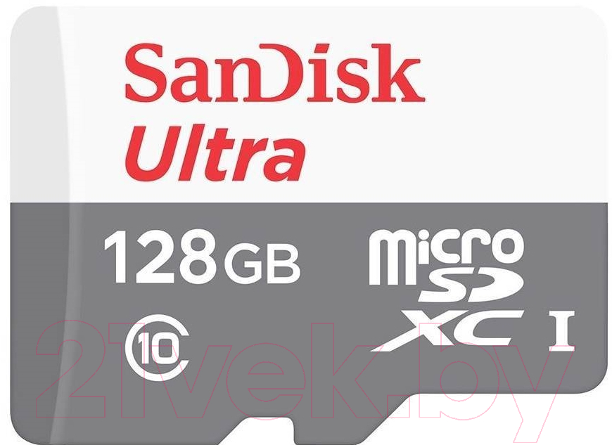 Карта памяти SanDisk MicroSDXC (Class10) UHSI U1 128GB (SDSQUNR-128G-GN6MN)