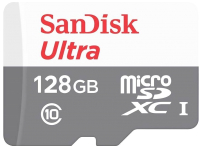 Карта памяти SanDisk MicroSDXC (Class10) UHSI U1 128GB (SDSQUNR-128G-GN6MN) - 