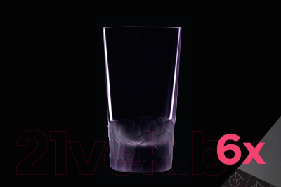 Набор стаканов Cristal d'Arques Intuition / L8643 (6шт, розовый)