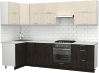 

Готовая кухня S-Company, Клео крафт 1.2x2.9 левая