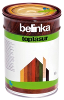 Лазурь для древесины Belinka Toplasur №11 (1л, белый) - 