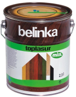 Лазурь для древесины Belinka Toplasur № 11 (2.5л, белый) - 