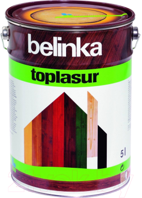 Лазурь для древесины Belinka Toplasur №11 (5л, белый)