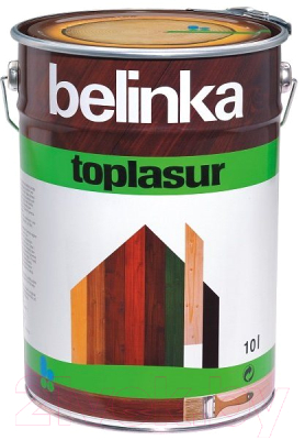 Лазурь для древесины Belinka Toplasur № 11 (10л, белый)