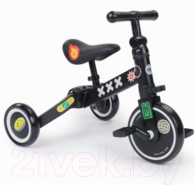 Трехколесный велосипед Happy Baby Adventure / 50026 (Black)