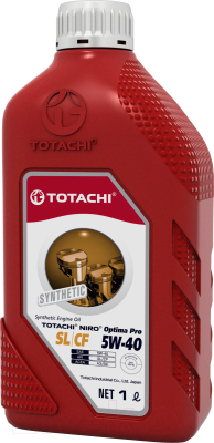 Моторное масло Totachi Niro Optima Pro Synthetic 5W40 SL/CF A3/B4 / 1C601 (1л)