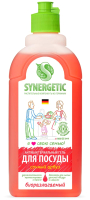 Средство для мытья посуды Synergetic Для детских игрушек с ароматом арбуза (500мл) - 