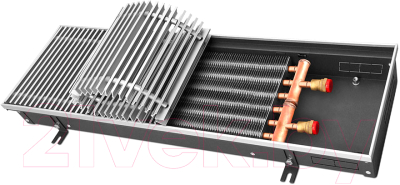 

Конвектор внутрипольный Techno, Power KVZ 150-85-1200