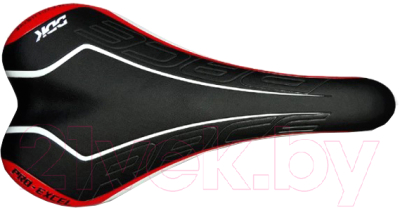 Сиденье для велосипеда DDK 510 EXR (черный/белый/красный)