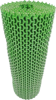 Коврик грязезащитный Пластизделие Пила 1.2x102x600 (зеленый) - 