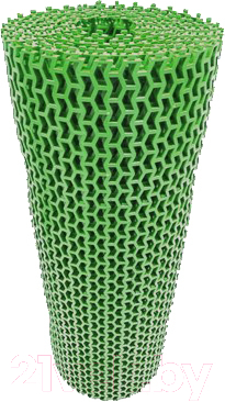 Коврик грязезащитный Пластизделие Пила 1.2x102x600 (зеленый)