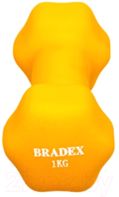 Гантель Bradex SF 0540 (1кг, желтый)