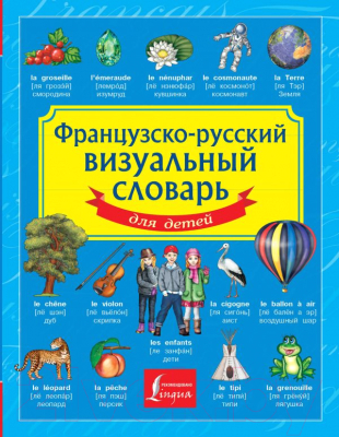 Словарь АСТ Французско-русский визуальный словарь для детей