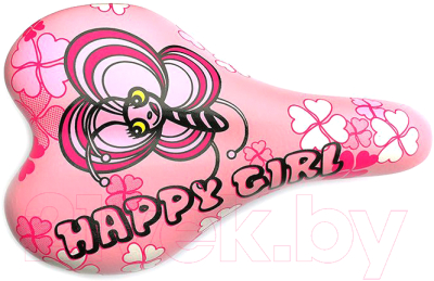 Сиденье для велосипеда DDK Happy Girl / 1217A (розовый)