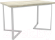 Обеденный стол Hype Mebel Дельта 125x75 (белый/древесина белая) - 