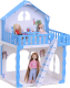 Кукольный домик Krasatoys Дом Марина с мебелью / 000266 (белый/голубой) - 