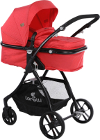 

Детская универсальная коляска Lorelli, Starlight 2 в 1 Red / 10021221865