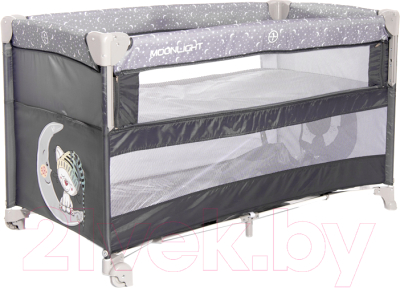 

Кровать-манеж Lorelli, Cot Up and Down Grey Cute Moon / 10080062070