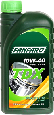 Моторное масло Fanfaro TDX 10W40 / 97840 (1л)