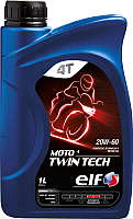 Моторное масло Elf Moto 4 Twin Tech 20W60 / 194951 (1л) - 