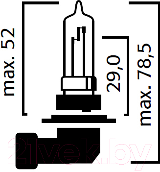 Изображение товара Автомобильная лампа Flosser 9012