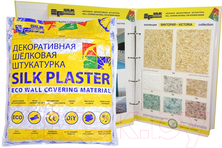 Жидкие обои Silk Plaster Виктория 721