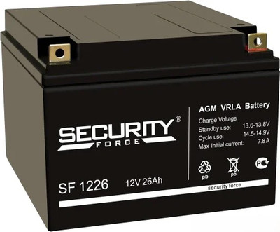 

Мотоаккумулятор, Security Force SF 1226