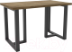 Обеденный стол Hype Mebel Триног 125x75 (черный/дуб галифакс олово) - 