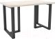 Обеденный стол Hype Mebel Триног 125x75 (черный/древесина белая) - 