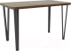 Обеденный стол Hype Mebel Польский 110x70 (черный/дуб галифакс олово) - 