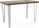 Обеденный стол Hype Mebel Польский 110x70 (белый/дуб галифакс олово) - 