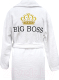 Миниатюра изображения товара Халат Fainy Big Boss с вышивкой (М/48, белый)