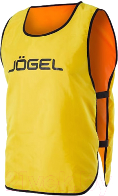 Манишка футбольная Jogel Reversible Bib (YM, оранжевый/лаймовый)