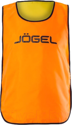 Манишка футбольная Jogel Reversible Bib (YM, оранжевый/лаймовый)