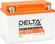 Мотоаккумулятор DELTA AGM СТ 1211 / YTZ12S / YTZ14S (11 А/ч) - 
